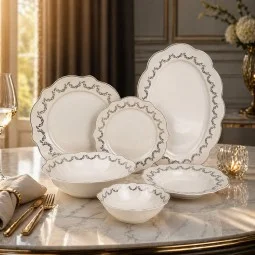 Luxury 26-piece dinnerware set - A sophisticated hospitality experience - 2S1MM100341