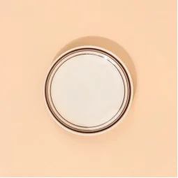 Modern melamine plate - 15 cm - 2M1M300621