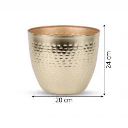 24cm Gold Metal Tree Stand