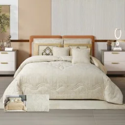 Embroidered duvet cover set, royal design, single size 230 x 170 cm - 2GG4-A05-115
